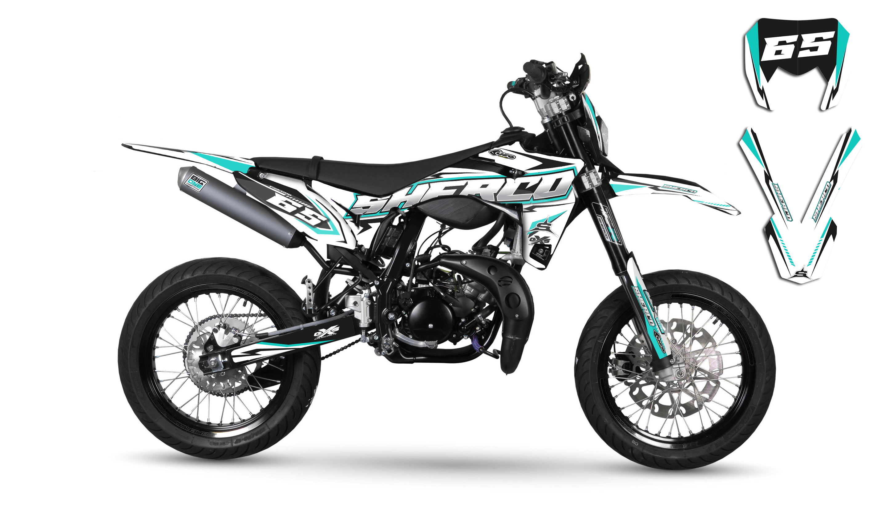 Sherco 50cc 2016-2018 RaceGraphicKit